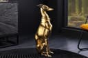 riess-ambiente Tierfigur GREYHOUND 70cm gold Windhund-Design Bild 3