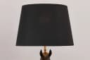 riess-ambiente Tischleuchte BLACK BEAUTY 75cm Schwarz Gold Bild 4