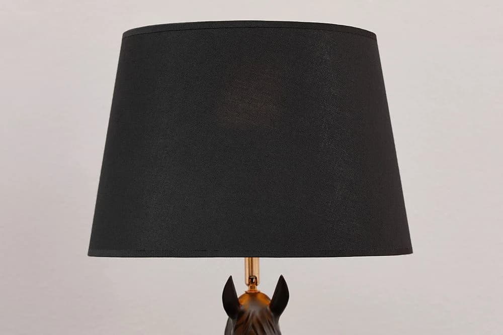 riess-ambiente Tischleuchte BLACK BEAUTY 75cm Schwarz Gold - Bild 4