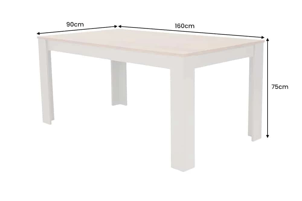 riess-ambiente Esstisch LOFT 160cm Natur/Anthrazit Modern Design - Bild 5