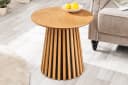 riess-ambiente Couchtisch VALHALLA WOOD 50cm rund Eiche Japandi Bild 1