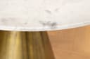 riess-ambiente Esstisch ELEGANCIA weiß Marmor Messing Gold Bild 5