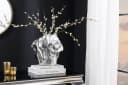 riess-ambiente Dekovase LIQUID 30cm silber Hammerschlag Design Bild 4