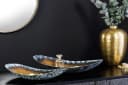 riess-ambiente Dekoschale ORIENT 45cm Gold 2er Set Hammerschlag Bild 1