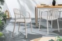 riess-ambiente Gartenstuhl STUDIO ITALIA Taupe Kunststoff In-/Outdoor Bild 1