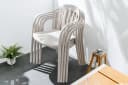 riess-ambiente Gartenstuhl STUDIO ITALIA Taupe Kunststoff In-/Outdoor Bild 3