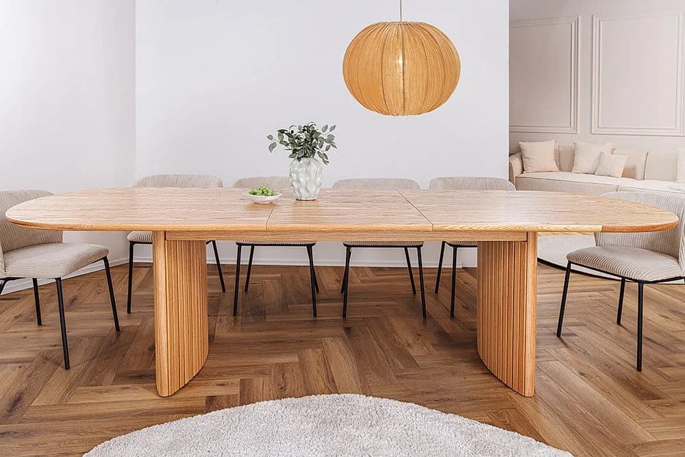 riess-ambiente Esstisch VALHALLA WOOD Verlängerbar Eichenfurnier - Bild 3