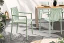 riess-ambiente Gartenstuhl STUDIO ITALIA Salbei Wetterfest Stapelstuhl Bild 1