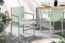 riess-ambiente Gartenstuhl STUDIO ITALIA Salbei Wetterfest Stapelstuhl Bild 2