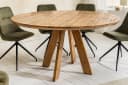 riess-ambiente Esstisch ART WOOD 120cm braun massiv Bild 1
