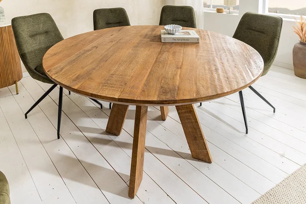 riess-ambiente Esstisch ART WOOD 120cm braun massiv - Bild 3