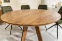 riess-ambiente Esstisch ART WOOD 120cm braun massiv Bild 5