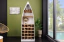 riess-ambiente Weinregal SEVEN SEAS 180cm Weiß Mangoholz Bild 2