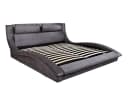 riess-ambiente Polsterbett SWING Grau Samt mit Stauraum Bild 2