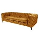 riess-ambiente 3-Sitzer Sofa Chesterfield Senfgelb Bild 1