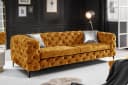 riess-ambiente 3-Sitzer Sofa Chesterfield Senfgelb Bild 3