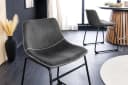 riess-ambiente Esszimmerstuhl DJANGO grau/schwarz Cord Metallgestell Bild 2