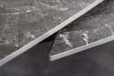 riess-ambiente Esstisch INCEPTION 130-190cm Anthrazit Schwarz Ovaler Keramik & Metalltisch Bild 5