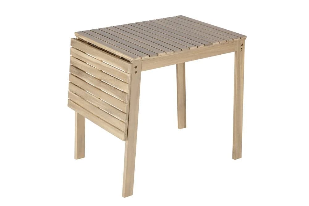 riess-ambiente Gartentisch BALI 110cm Natur Hell ausklappbar - Bild 5