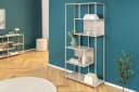 riess-ambiente Bücherregal SLIM LINE 185cm Champagner Beige Metall Raumteiler Bild 2