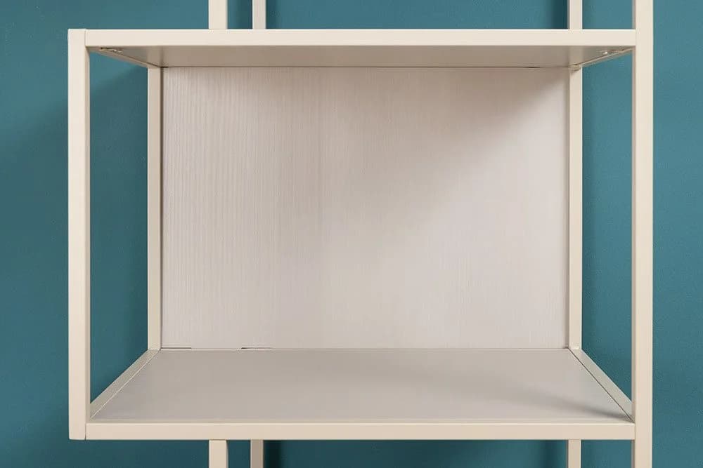 riess-ambiente Bücherregal SLIM LINE Champagner Beige Metall mit Schubladen - Bild 5