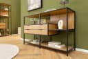 riess-ambiente Bücherregal SLIM LINE Industrial Design mit Schubladen Bild 3
