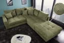 riess-ambiente Ecksofa KENT 220cm Grün Cord L-Form Bild 5