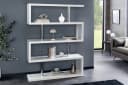 riess-ambiente Standregal SNAKE Weiß/Silber Modern Bild 3