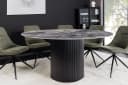 riess-ambiente Esstisch UNIQUE Ø120cm schwarz Keramik Bild 1