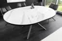riess-ambiente Esstisch MIKADO Oval Ausziehbar Keramik Weiß/Schwarz Bild 2