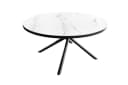 riess-ambiente Esstisch MIKADO Oval Ausziehbar Keramik Weiß/Schwarz Bild 4