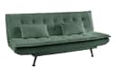 riess-ambiente Schlafsofa JAZZ 195cm Grün Cordbezug Bild 1