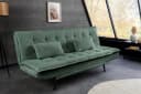 riess-ambiente Schlafsofa JAZZ 195cm Grün Cordbezug Bild 3