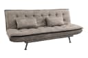 riess-ambiente Schlafsofa JAZZ 195cm taupe – 3-Sitzer Sofa mit Bettfunktion, Microfaser, modern Bild 1