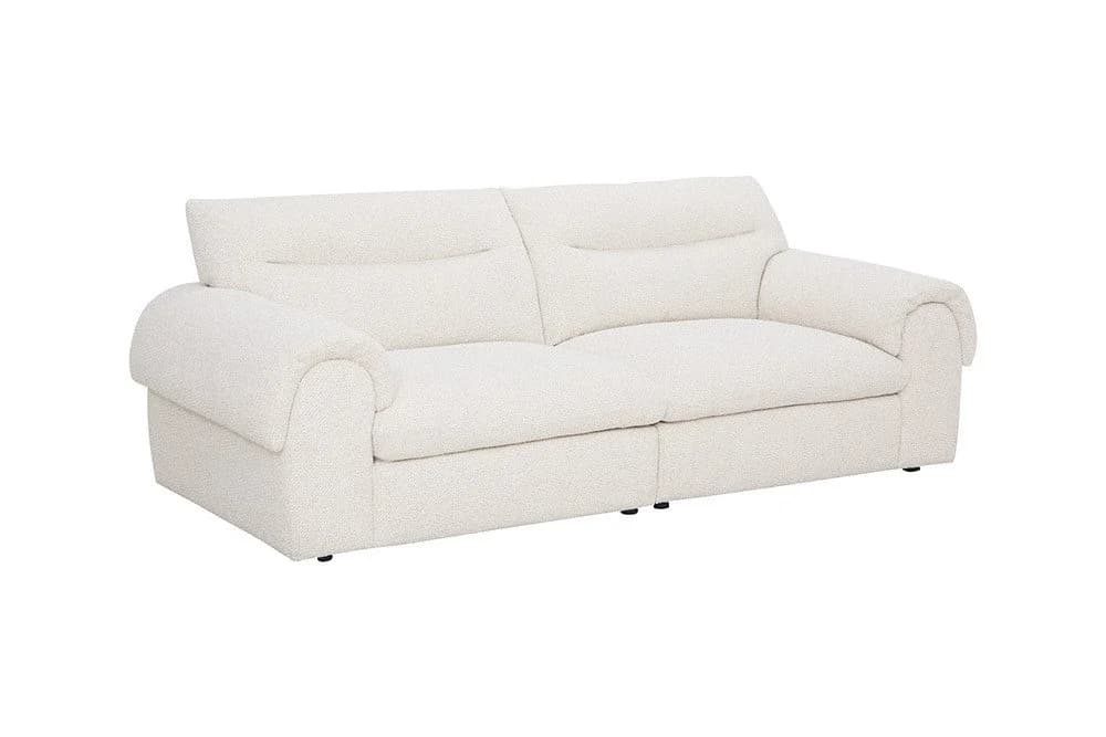 riess-ambiente 4-Sitzer Sofa SIXTH SENSE Beige Bouclé