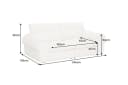 riess-ambiente 4-Sitzer Sofa SIXTH SENSE Beige Bouclé Bild 5