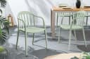 riess-ambiente Gartenstuhl STUDIO ITALIA salbei Kunststoff stapelbar Bild 5