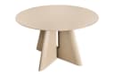 riess-ambiente Esstisch ORGANIKO 120cm rund Beige/Grau MDF Bild 1