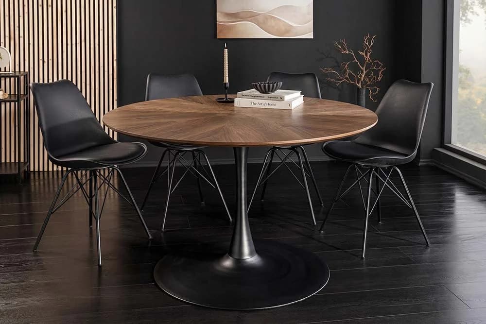 riess-ambiente Esstisch ATELIER 120cm Walnuss Metall - Bild 5