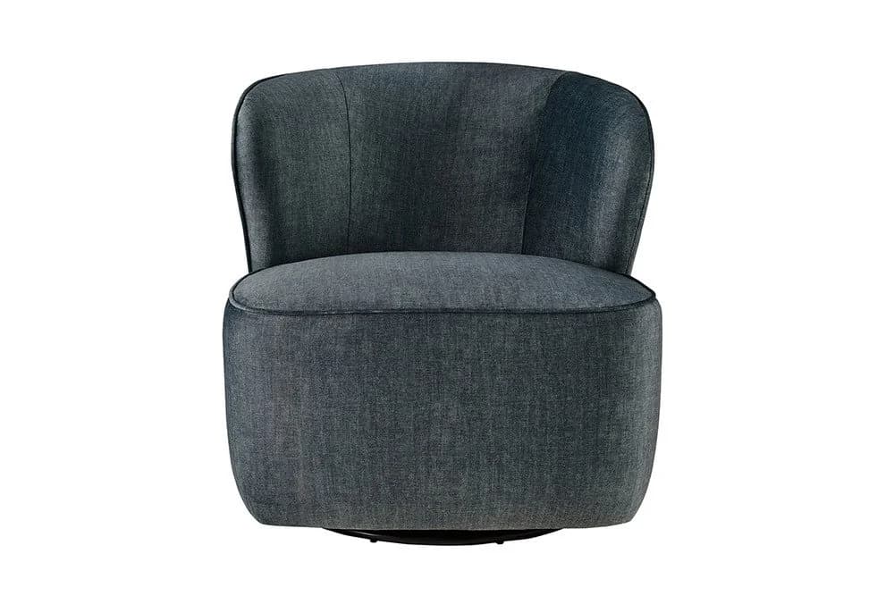 riess-ambiente Drehsessel GATSBY Petrol Samt 360° drehbar - Bild 3