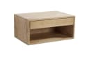 riess-ambiente Nachttisch PURE 50cm Mangoholz cream finish Bild 1