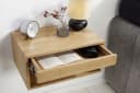riess-ambiente Nachttisch PURE 50cm Mangoholz cream finish Bild 5