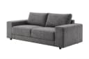 riess-ambiente 3-Sitzer Sofa LOFT grau Samt Taschenfederkern Bild 1
