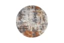 riess-ambiente Designteppich MODERN ART rund beige/grau/kupfer Kurzflor Bild 1