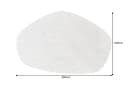 riess-ambiente Designteppich ORGANIC Creme Hochflor Bild 3
