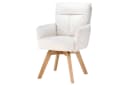 riess-ambiente Polsterstuhl BIG GEORGE beige mit 360° Drehfunktion Bild 1