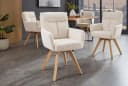 riess-ambiente Polsterstuhl BIG GEORGE beige mit 360° Drehfunktion Bild 2