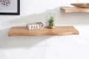riess-ambiente Wandregal GRAND OAK 80cm Eiche massiv Baumkante Bild 4