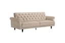 riess-ambiente Sofa MAISON BELLE AFFAIRE Samt Schlaffunktion beige Bild 1