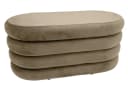 riess-ambiente Sitzbank VOGUE 85cm Champagner Samt mit Stauraum Bild 1